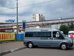 Бесплатный автобус Genser в пункт аренды автомобилей АрендаАвто-пчр на ул.Добролюбова